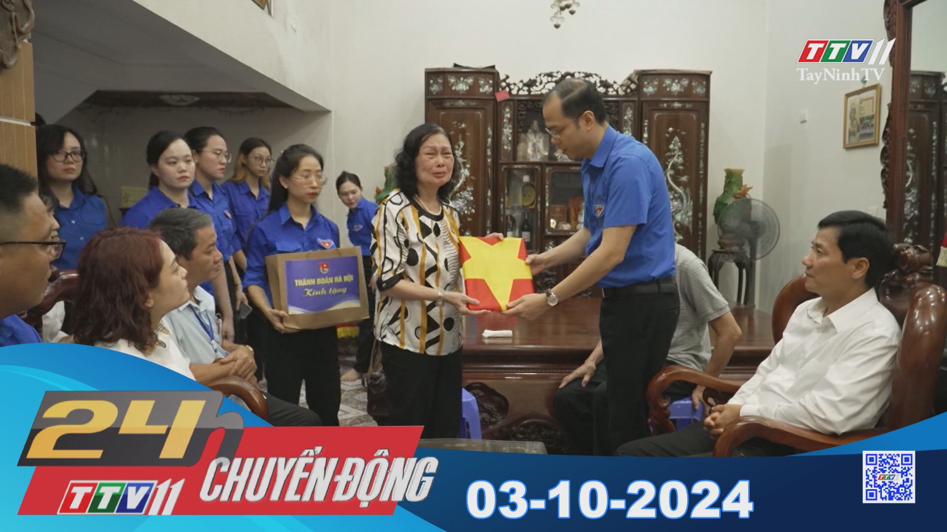 24h Chuyển động 03-10-2024 | Tin tức hôm nay | TayNinhTVEnt